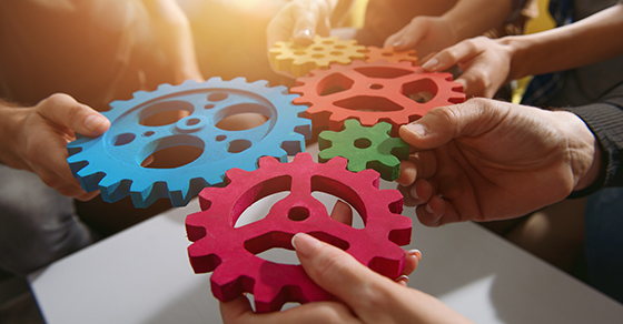 gears fitting together