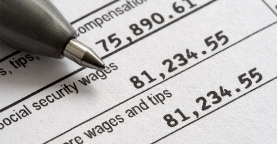 Social security tax form